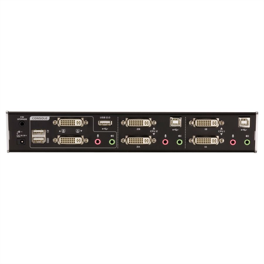 ATEN CS1642A KVM Switch Dual-View DVI, USB, Audio, 2 Ports
