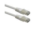 ROLINE Cordon Cat.6 (Classe E), PoE, S/FTP (PiMF) , blanc, 0,3 m
