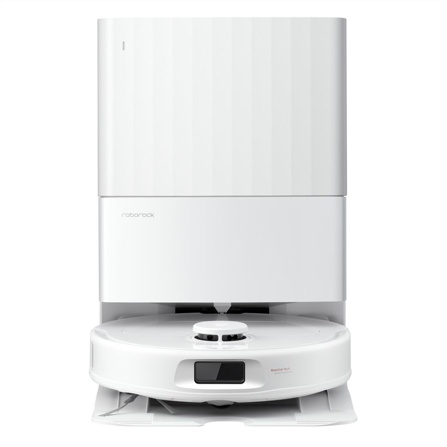 Roborock Aspirateur Qrevo S ProX blanc, Robot aspirateur/balayeur