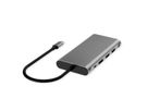 VALUE Station d'accueil USB type C, 2x 4k HDMI, DP, VGA, Gigabit Ethernet, 2x USB-C, 2x USB-A, PD