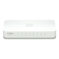 D-Link GO-SW-8E/E Switch bureau 8 ports Fast Ethernet