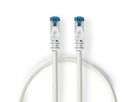 Nedis Patchkabel Cat.6A S/FTP, weiss, 0.5m