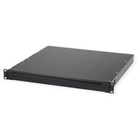 Tiroir clavier 19" 1UH, sans clavier, noir