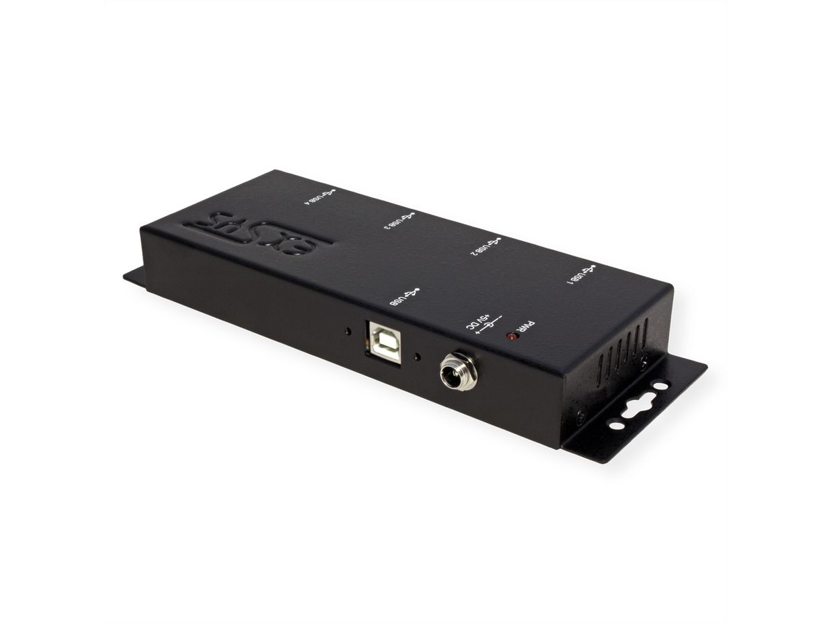 EXSYS EX-1166HMV Hub métal externe USB 2.0 vissable