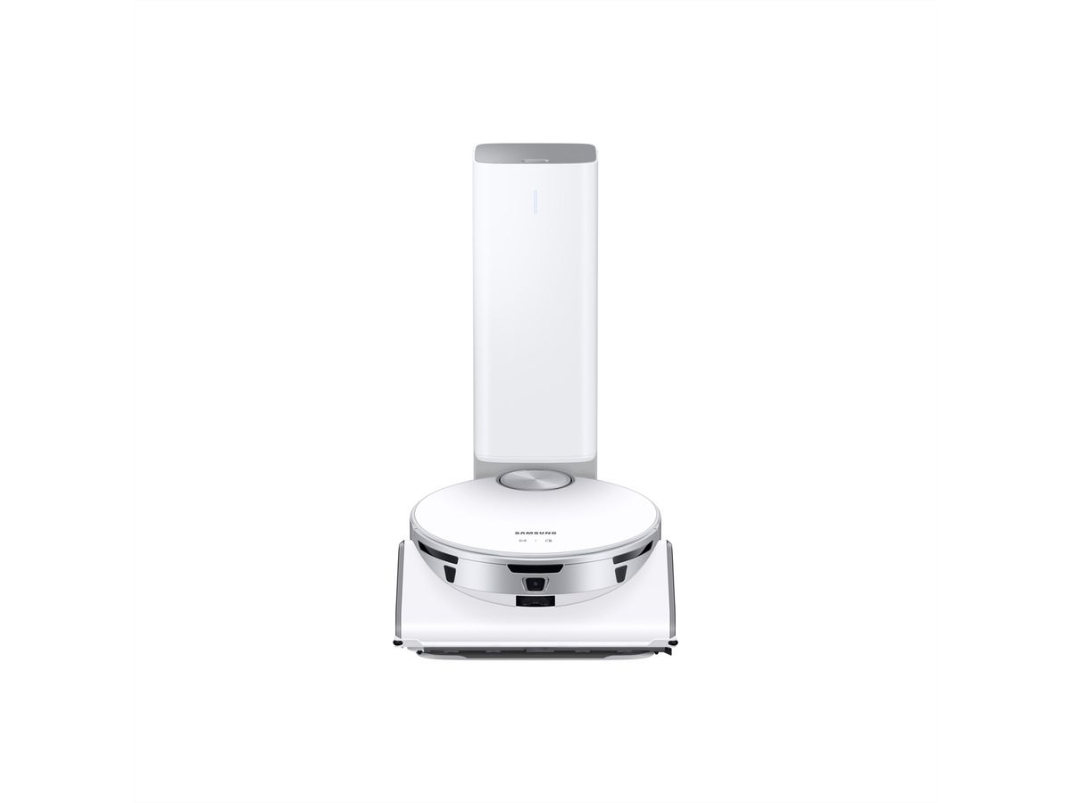 Samsung Jet Bot+ Aspirateur robot (VR9500), station d'aspiration intégrée, blanc