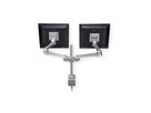 ROLINE Bras LCD double, 4 articulations, fixation sur bureau