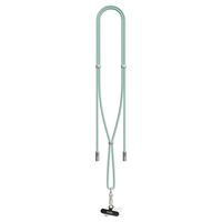 Aqiila Lanyard Lade- & Synckabel CL3, 60W, Typ C zu Lightning, Grün