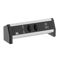 BACHMANN DESK 2xCH 0°, 1xUSB A/C 22W GST18 Schweiz