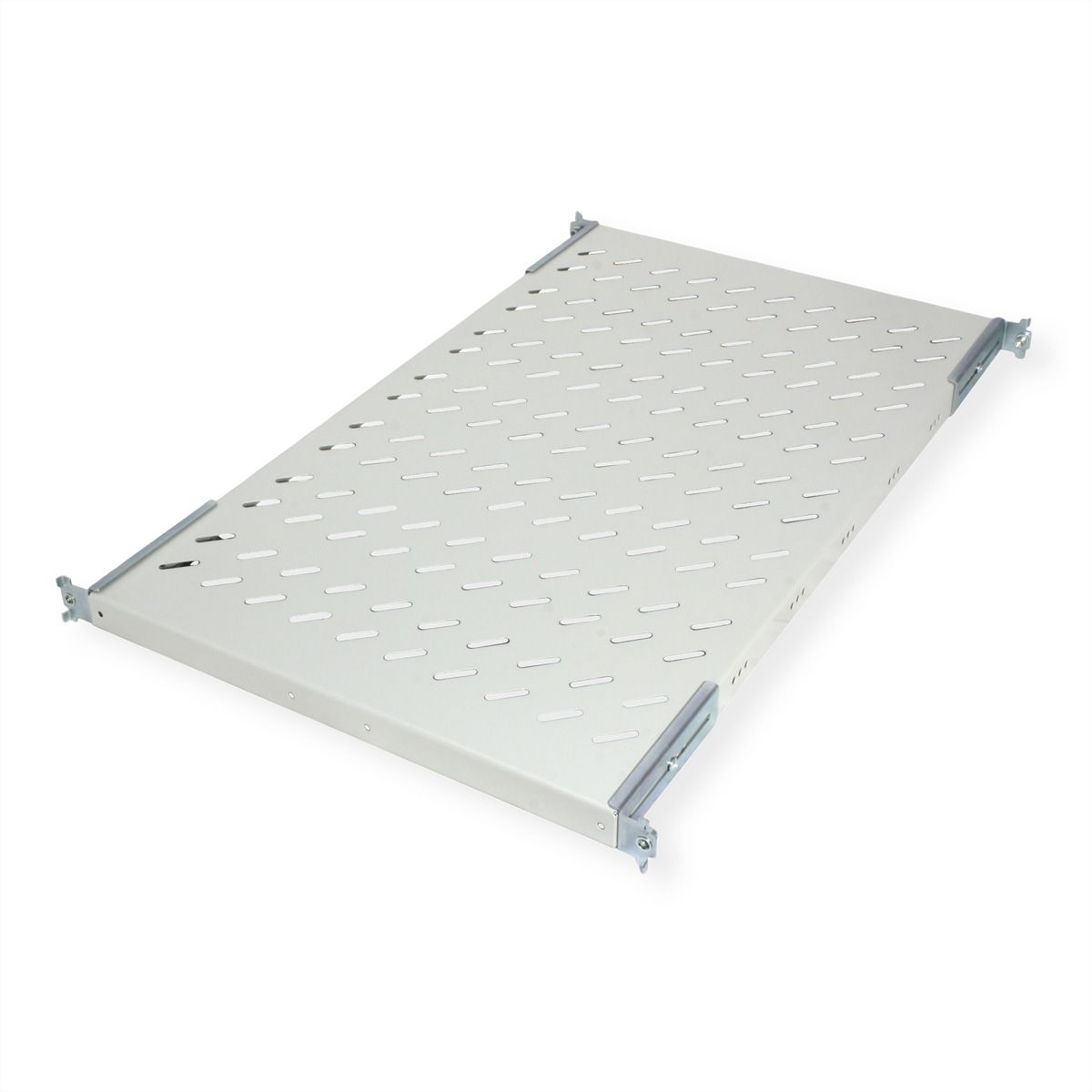 ROLINE 19" Etagère 1U, 770P 50 kg gris