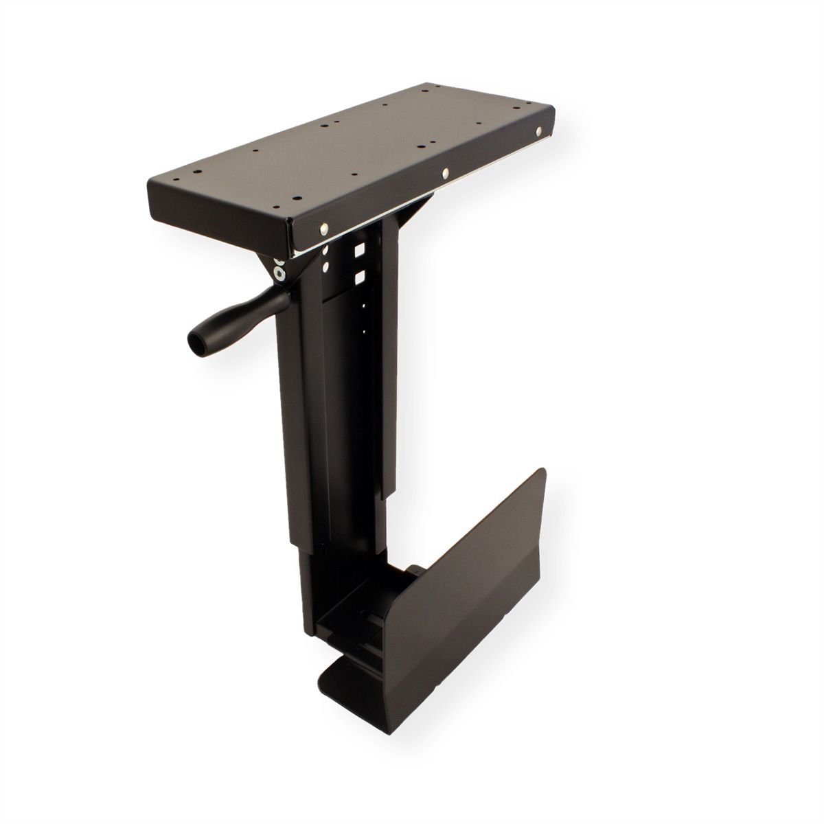 ROLINE Slim-PC-Halterung ausziehbar, drehbar, schwarz, bis 10 kg