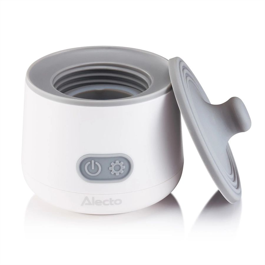 Chauffe-biberon BW1000 portable Alecto, USB-C, batterie pouvant contenir jusqu'à 5 bouteilles