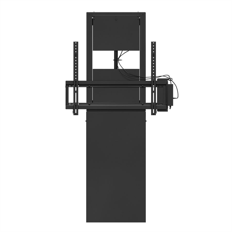 Hagor Support mural Moto Slim Stud, Motorisé, réglable hauteur, noir