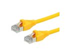 DÄTWYLER Patchkabel Cat.6 (Class E) S/FTP, CU 7702 flex LSOH, AMP, gelb, 40 m