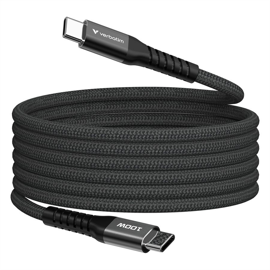 Verbatim Magnetic Cable USB-C 100W Black