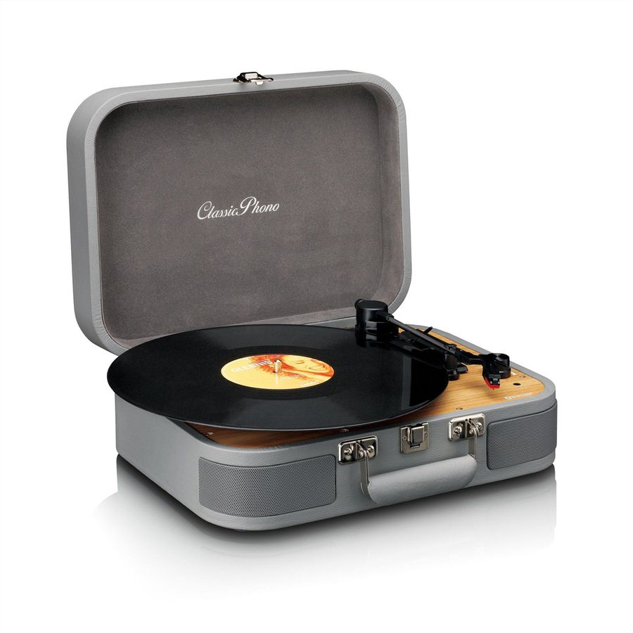 Platine vinyle Lenco TT-116GY, Encodage direct des MP3 USB, 33rpm&45rpm