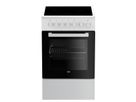 Beko Cuisinière électrique FSM57100GW avec plaque vitrocéramique