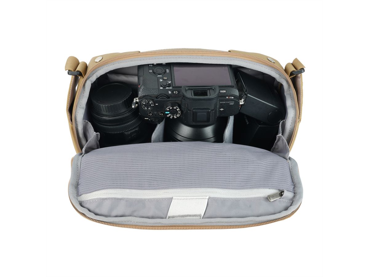 Sac d'épaule Vanguard VEO METRO S4L BG, beige, 4 litres