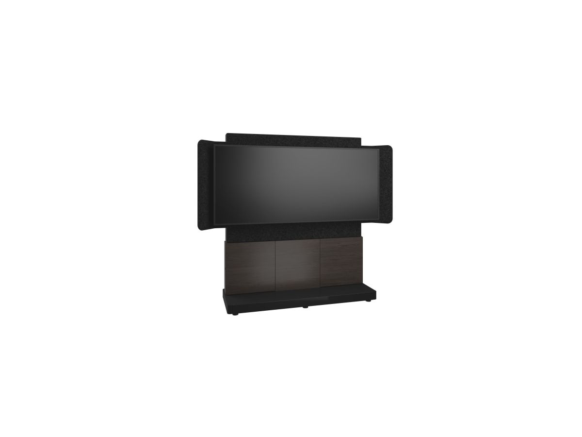 Middle Atlantic Products FM-DS-6675FS-KA3B support pour téléviseur 2,06 m (81") Noir, Gris