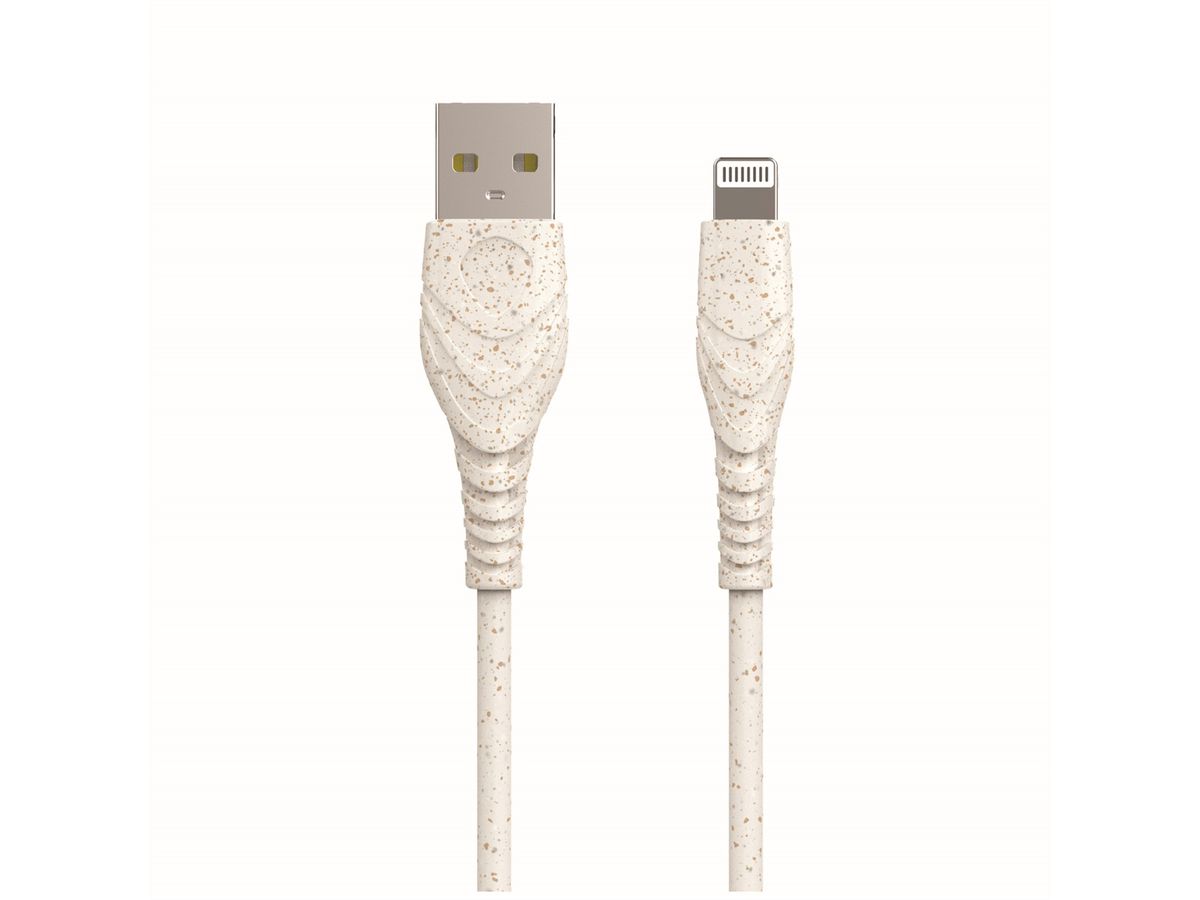 BIOnd BIO-12-IP USB-A to Lightning 2,4A Cable, 1,2 m