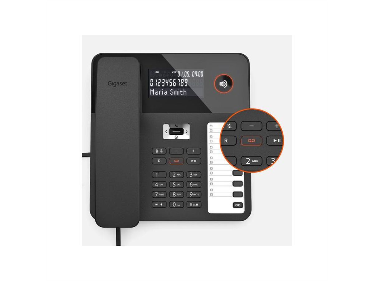 Gigaset Téléphone fixe DESK 800 A