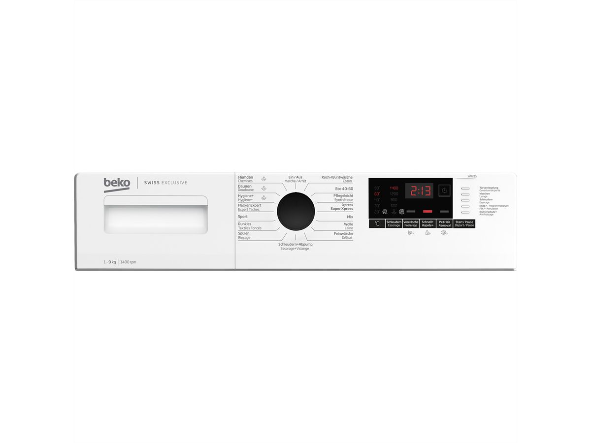 **DEMO**Beko Waschmaschine WM225, 9kg, A