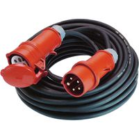 BACHMANN Câble prol. 5G4mm² noir, 10m, ALLEMAND, 10 m