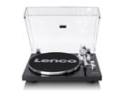 Lenco Platine vinyle LBT-215BK, MP3-Direktencoding, USB, 33U/min&45U/min