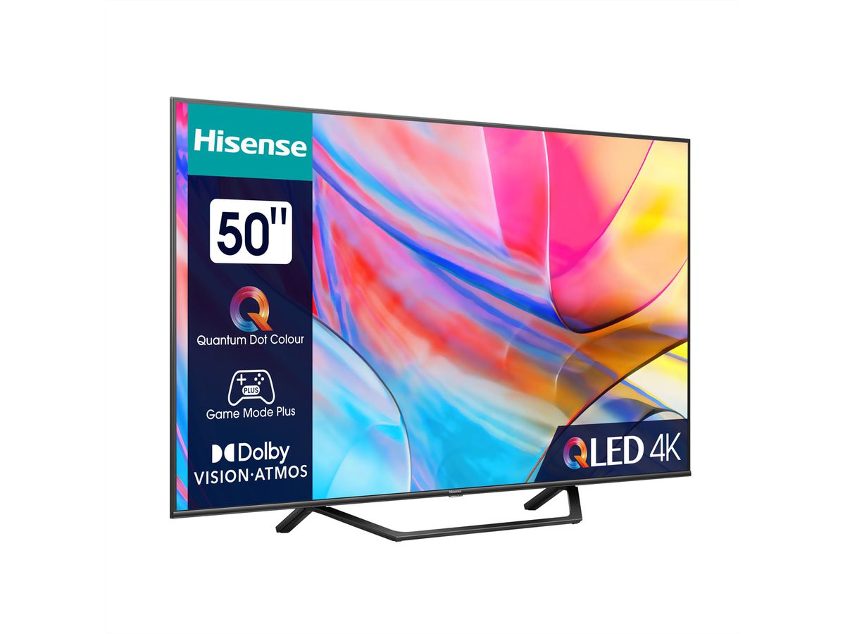 Hisense TV 50A7KQ, 50", 4K, QLED