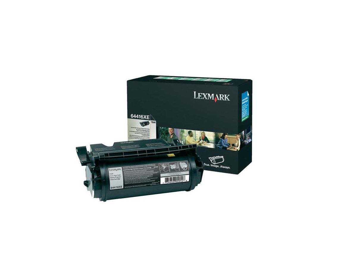 Lexmark T644 Extra High Yield Print Cartridge Schwarz