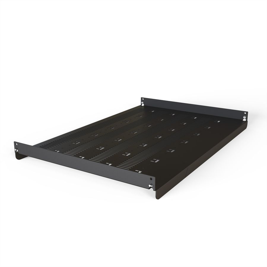 Étagère varistar SCHROFF, fixe, 75 kg, RAL 7021, 800W 600D