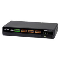 ATEN CS1184DPH4 4-Port USB 5K DP/HDMI, Single Display Universal Secure KVM Switch