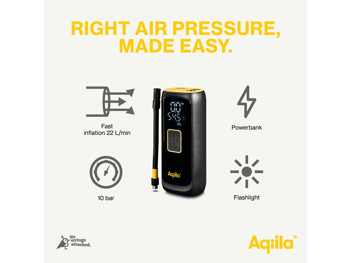 Aqiila Airbird C4 Tragbarer Kompressor