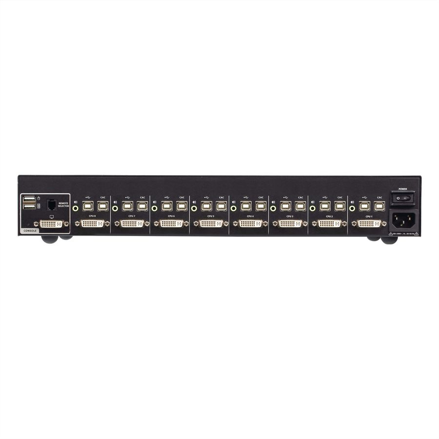 ATEN CS1188D4C 8-Port USB 4K DVI Secure KVM mit Card Reader