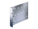SCHROFF EuropacPRO Panneau latéral pour joint textile, type H, lourd, trous de poignées, 3 U, 295 mm