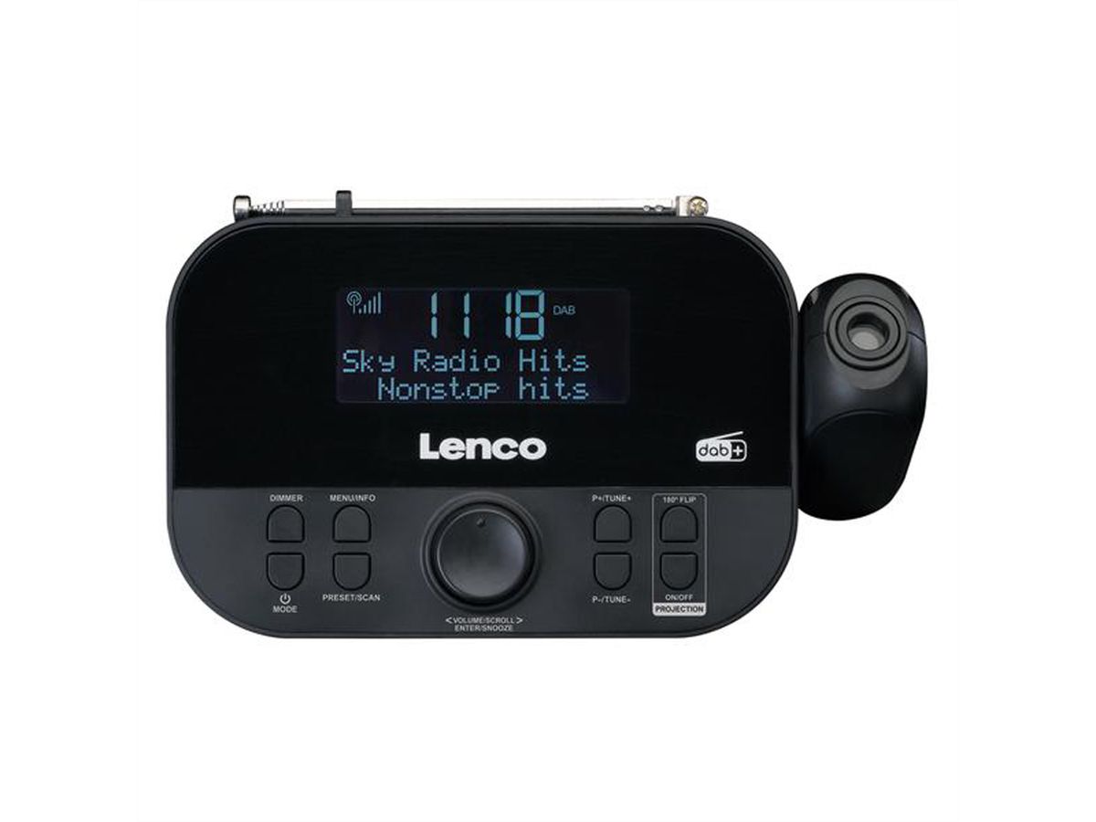Lenco Radio-réveil DAB+ FM CR-615