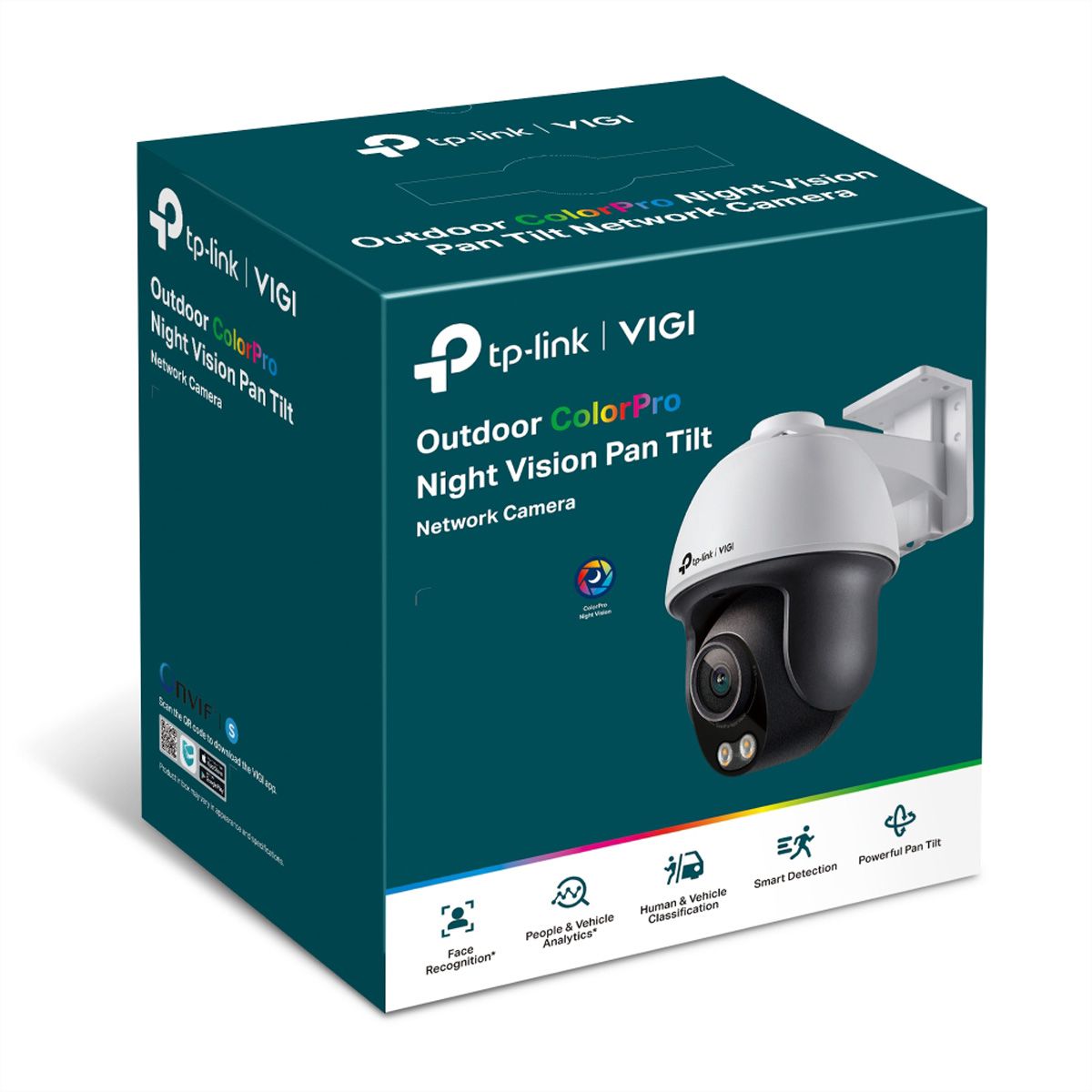 TP-Link VIGI C540S(4mm) Caméra PT 4 MP, 104°, IR-LED 30m