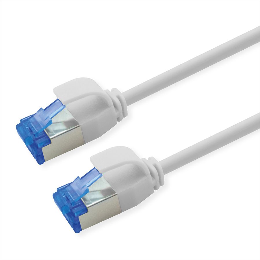 ROLINE Cordon Cat.6A (Classe EA) S/FTP (PiMF), LSOH, PoE , gris, 3 m