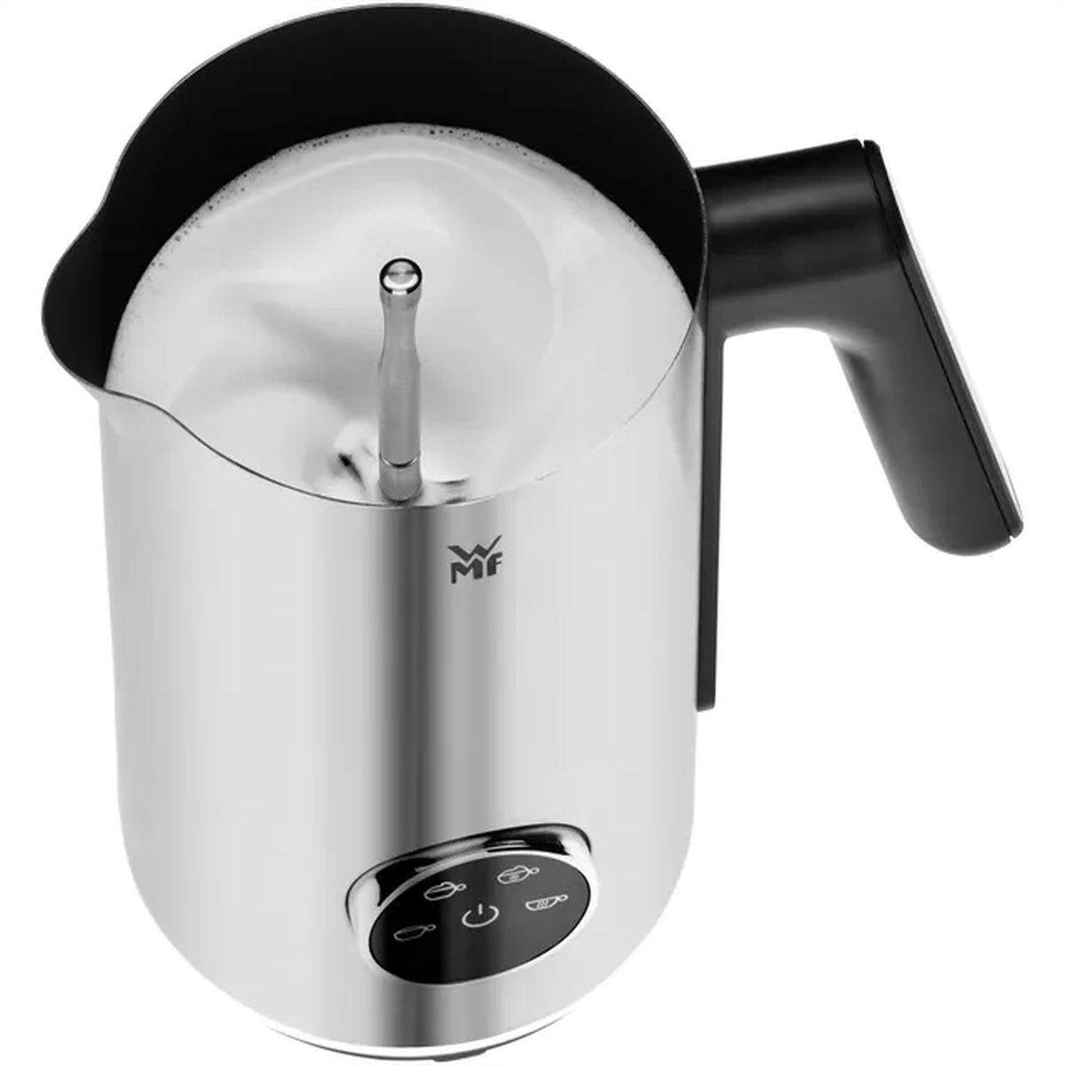 WMF Lumero Milchaufschäumer, 500 W, kabellos, Cromargan®, Matt