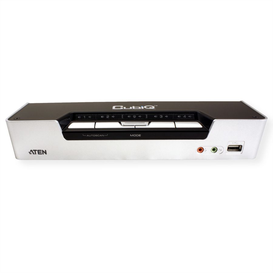 ATEN CS1794 Switch KVM HDMI, USB, Audio, Hub USB, 4 ports