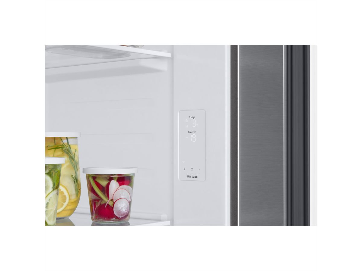Samsung Food Center RS4000, 583l, Wi-Fi, Edelstahl-Optik