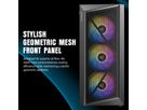 ANTEC AX67 ARGB PC Gehäuse Midi Tower Gaming ATX, schwarz