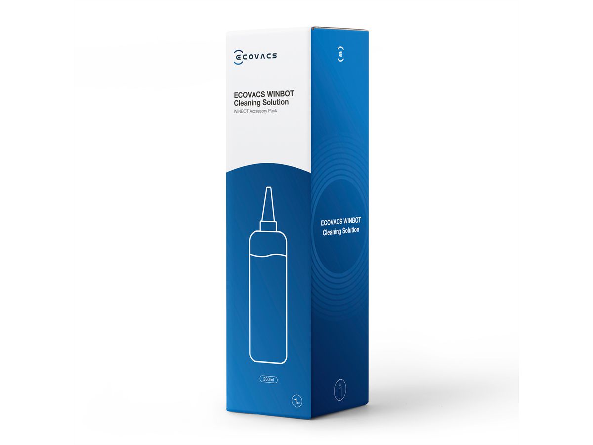 Ecovacs Reinigungslösung 230ml, zu Winbots-Serie