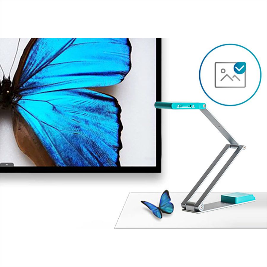 IRIScan Visualizer 7 Dyslexic, USB-Dokumentenkamera und mobiler Scanner