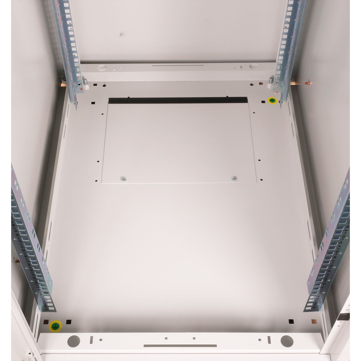 ROLINE 19-Zoll Netzwerkschrank Basic 42 HE, 600x800 BxT Glastür grau
