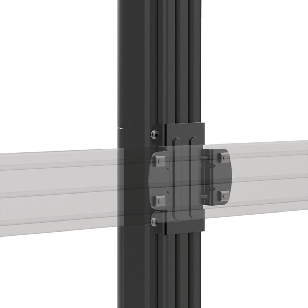 **Retoure**Hagor Adaptateur de rail CPS - Rail adapter for Alu pillar, noir