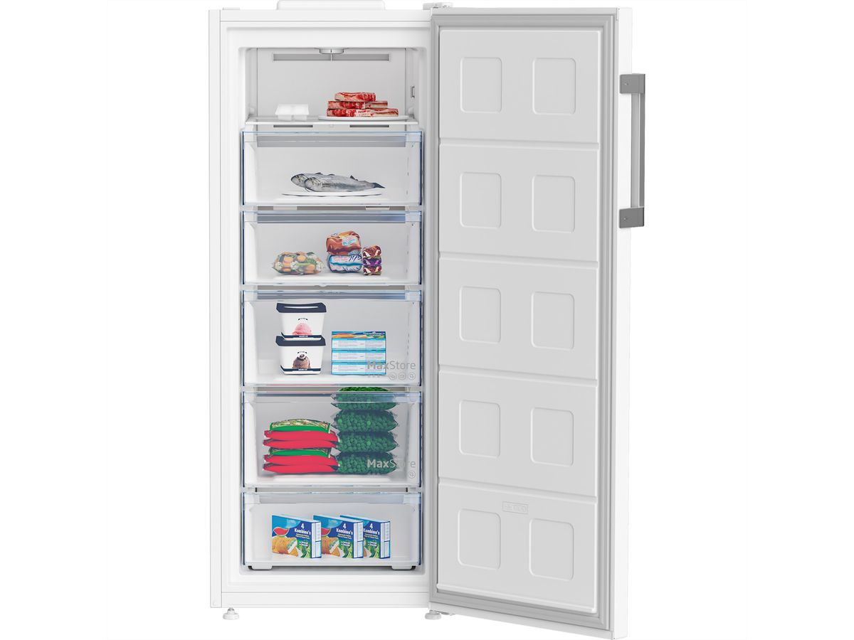 Beko Gefrierschrank GF220, Nofrost, 220l, 151,5cm, weiss