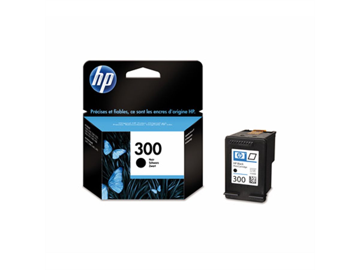 HP CC640EE, Nr. 300, cartouche noire, 4ml