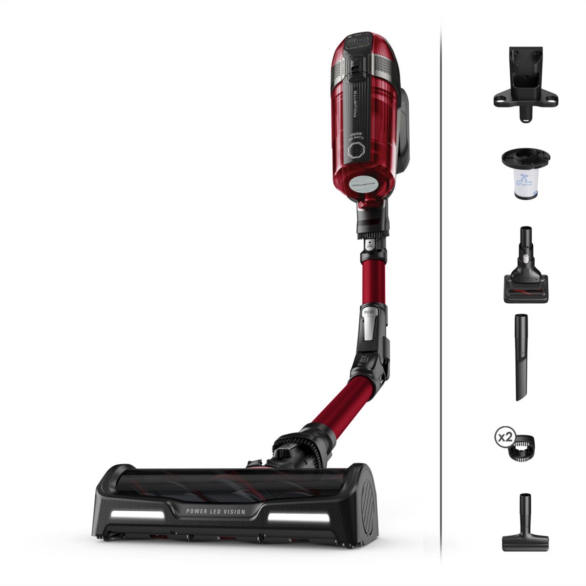 Rowenta Akku-Staubsauger RH98A9WO, mit flexiblem Gelenk