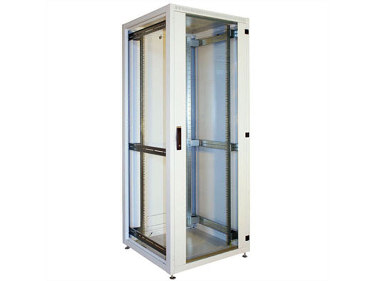 CONTEG RI7 ISeven IT-Schrank 42 HE, 800 x 1000mm, grau
