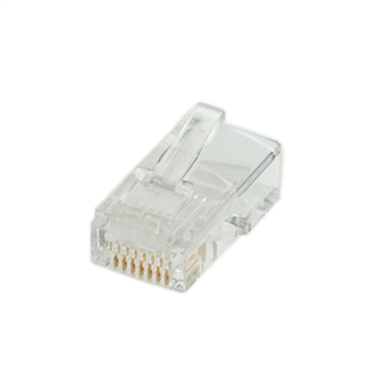 ROLINE RJ-45 Modular-Plug ungeschirmt, Cat.5e (Class D), 10 Stck